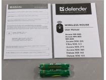Defender Accura Wireless Optical Mouse MM-365 (RTL) USB 6btn+Roll 52365 