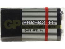 GP 1604S(6F22), Size 216ST , 9V, солевый, типа Крона , China