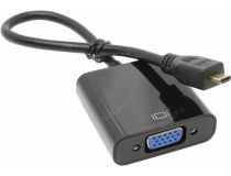 Кабель-адаптер microHDMI -- VGA(15F)+audio