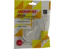 Defender Кабель Jack3.5-M --  Jack3.5-M 1.2м  87513 