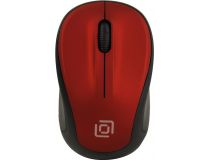 OKLICK Wireless Optical Mouse 665MW  Black&Red (RTL) USB 3btn+Roll  1025135 