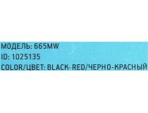 OKLICK Wireless Optical Mouse 665MW  Black&Red (RTL) USB 3btn+Roll  1025135 