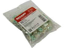 Rexant 07-2317 Самокл. площадка для крепления шлейфа, 17х12 мм, уп-ка 100 шт