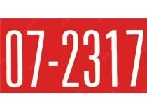 Rexant 07-2317 Самокл. площадка для крепления шлейфа, 17х12 мм, уп-ка 100 шт