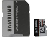 Samsung PRO Endurance MB-MJ128GA/RU microSDXC Memory Card 128Gb Class10 UHS-I U1+ microSD-- SD Adapter