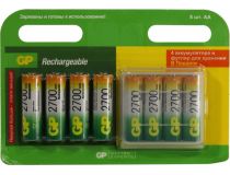 Аккумулятор GP 270AAHC-8 (1.2V, 2600mAh) NiMH, Size AA  уп. 8 шт 