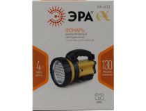 Фонарь ЭРА PA-603 (37+4 светодиода, ремень для переноски на плече, Li-Ion аккум + З/У)