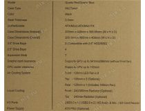 Miditower Aerocool Quartz Blue ATX без БП, с окном