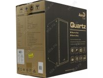 Miditower Aerocool Quartz Blue ATX без БП, с окном