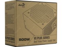 Блок питания Aerocool/Formula VX-500 PLUS (RTL) 500W ATX (24+2x4+6/8пин)