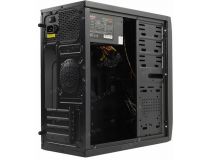 Minitower Exegate QA-410 Black MicroATX 400W (24+4+6/8пин) EX272733RUS 
