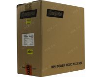 Minitower Exegate QA-410 Black MicroATX 400W (24+4+6/8пин) EX272733RUS 