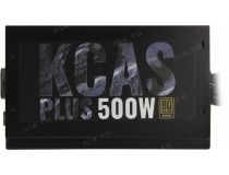 Блок питания Aerocool KCAS PLUS-500W (RTL) 500W ATX (24+2x4+2x6/8пин)