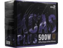 Блок питания Aerocool KCAS PLUS-500W (RTL) 500W ATX (24+2x4+2x6/8пин)
