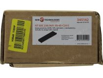 NT SOC 230.16A1.VA-6S-C20 G Блок силовых розеток 19 , серый 1U, 6 евророзеток, вход IEC-320-C20