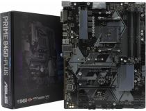 ASUS PRIME B450-PLUS (RTL) AM4 B450 2xPCI-E DVI+HDMI GbLAN SATA ATX 4DDR4