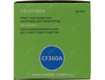 Картридж Cactus CS-CF360A Black для HP Color LJ M552dn/M553dn/M553N/M553X