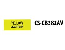 Картридж Cactus CS-CB382AV Yellow для HP Color LJ CP6015