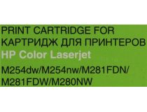 Картридж Cactus CS-CF540A Black для HP Color LJ Pro M254dw/M254nw/M281fdn/M281fdw/M280nw