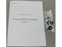 NT SOC 230.32A2.VA-10С13-IEC309 G Блок силовых розеток 19 , серый 1U, 10 розеток IEC-320-C13, вход IEC-309