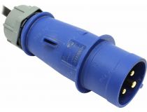 NT SOC 230.32A2.VA-10С13-IEC309 G Блок силовых розеток 19 , серый 1U, 10 розеток IEC-320-C13, вход IEC-309