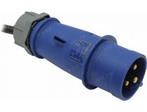 NT SOC 230.32A2-12С13-IEC309 B Блок силовых розеток 19 , чёрный 1U, 12 розеток IEC-320-C13, вход IEC-309