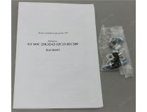 NT SOC 230.32A2-12С13-IEC309 B Блок силовых розеток 19 , чёрный 1U, 12 розеток IEC-320-C13, вход IEC-309