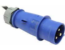 NT SOC 230.32A2-8S-IEC309 B Блок силовых розеток 19 , чёрный 1U, 8 евророзеток, вход IEC-309