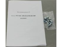 NT SOC 230.32A2-8S-IEC309 B Блок силовых розеток 19 , чёрный 1U, 8 евророзеток, вход IEC-309