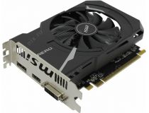4Gb PCI-E GDDR5 MSI RX 550 AERO ITX 4G OC (RTL) DVI+HDMI+DP RADEON RX 550 