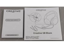 Наушники с микрофоном Creative BLAZE  70GH032000000  (с регулятором громкости)