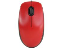 Logitech M110 SILENT Red 910-005489  (RTL) USB 3btn+Roll