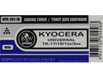 Тонер B&W KPR-201-1K (Kyocera Universal TK-17/18/1xx/3xx) 1000 г
