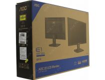 21.5 ЖК монитор AOC 22E1D Black (LCD, 1920x1080, D-Sub, DVI, HDMI)
