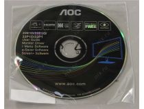 21.5 ЖК монитор AOC 22E1D Black (LCD, 1920x1080, D-Sub, DVI, HDMI)