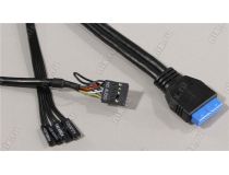 Miditower Aerocool GLO Black  ATX без БП