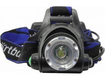 Фонарь Smartbuy SBF-HL024 (налобный, 1 светодиод, регулируемый фокус, 2x18650)