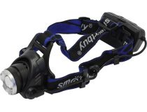 Фонарь Smartbuy SBF-HL024 (налобный, 1 светодиод, регулируемый фокус, 2x18650)