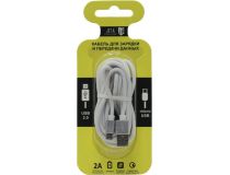 JETACCESS JA-DC24 2м White Кабель USB 2.0 A-- micro-B 2м