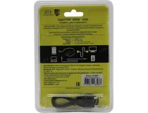JETACCESS JA-HV02 Black кабель-адаптер HDMI(M) -- VGA(15F) +audio