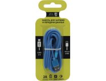 JETACCESS JA-DC24 2м Blue Кабель USB 2.0 A-- micro-B 2м