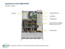 SuperMicro 1U 1029P-WTRT (LGA3647, C622, 2xPCI-E, SVGA, SATA RAID,10xHS SATA, 2x10GbLAN, 12DDR4 750W HS)