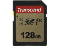 Transcend TS128GSDC500S SDXC Memory Card 128Gb UHS-I U3 V30