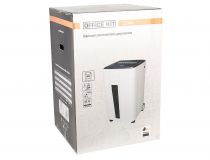 OK3925S240 Шредер Office Kit S240 3.9x25 (секр.P-4)/фрагменты/22лист./40лтр./скрепки/скобы/пл.карты/CD