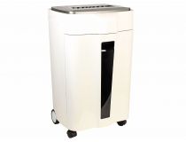 OK3925S240 Шредер Office Kit S240 3.9x25 (секр.P-4)/фрагменты/22лист./40лтр./скрепки/скобы/пл.карты/CD