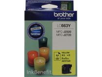 Картридж Brother LC663Y Yellow для MFC-J2320/J2720