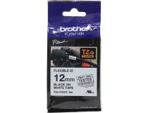 Термотрансферная лента Brother TZe-FX231 (12мм x 8м, Black on White)