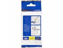 Термотрансферная лента Brother TZe-FX231 (12мм x 8м, Black on White)