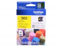 Картридж Brother LC563Y Yellow для MFC-J2310/2510/3520/3720