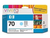 Картридж HP C9390A (№70) Light Cyan для HP DesignJet Z2100/Z3100/Z3200/Z5200